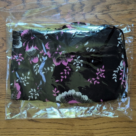 NWT MCQ Alexander McQueen Bandana Floral Maxi Dress In Black Floral Women's L - Picture 4 of 5